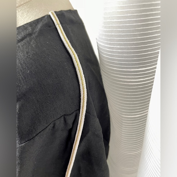 NWT Neiman Marcus Black Flowy Blouse Top With Dolman Sleeves Size Large - Picture 4 of 9